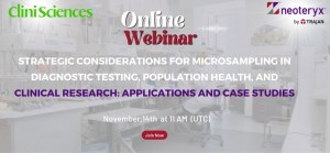 Webinaire : Microsampling stratégique : Applications et études de cas dans le domaine du diagnostic et de la recherche